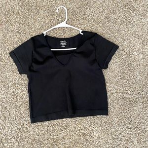 Rue21 black  crop top size large